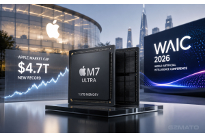 Apple AI Chip Pivot: M7 Ultra 1.5TB Memory, Record $4.7T Market Cap, WAIC 2026