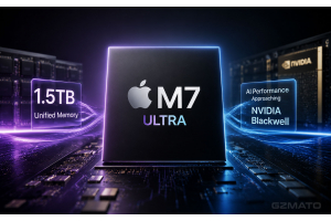Apple's M7 Ultra: 1.5TB Memory and AI Performance Approaching Nvidia Blackwell
