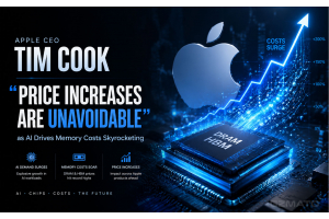 Apple CEO Tim Cook: "Price Increases Are Unavoidable" as AI Drives Memory Costs Skyrocketing