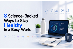 Workplace Health Guide: 8 Science-Backed Ways to Stay Healthy in a Busy World