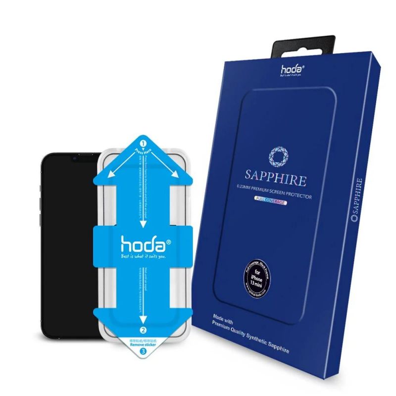 Hoda Sapphire 2.5D Screen Protector with Helper-5.4-Inch