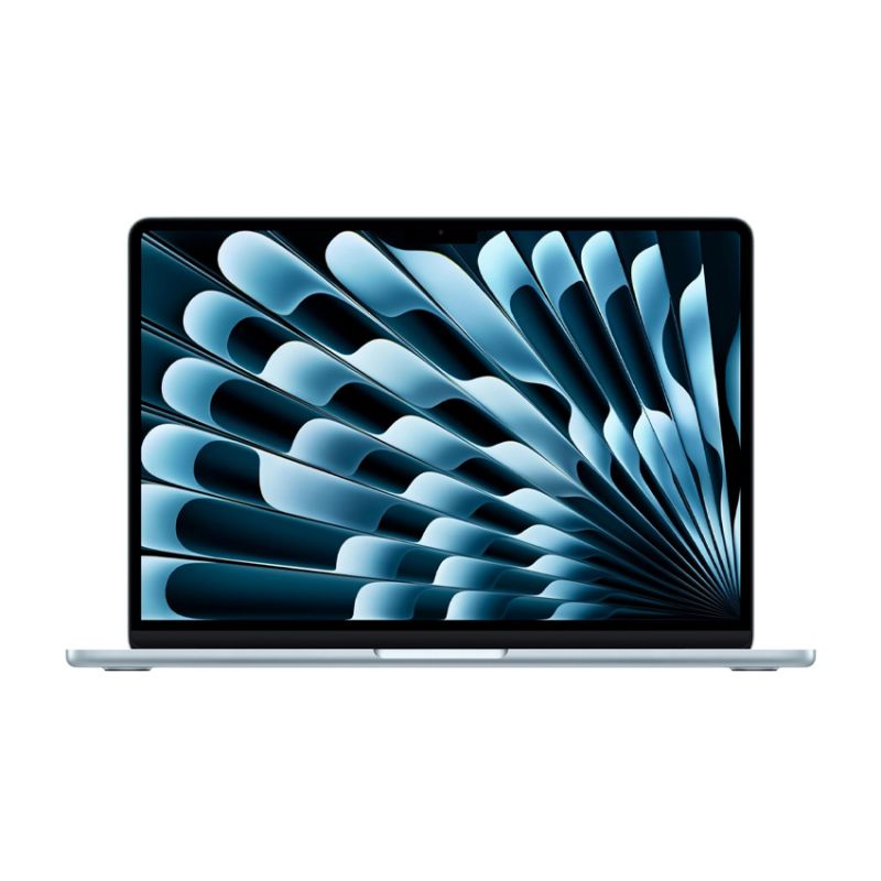 Apple - 13-inch MacBook Air M5 chip 512GB SSD 16GB Memory with 10-Core CPU 8-Core GPU, AI-Ready - Sky Blue
