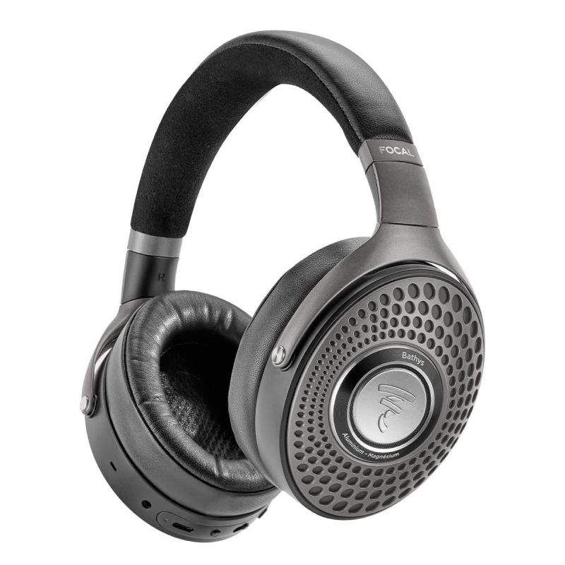 Focal Bathys Over-Ear Hi-Fi Bluetooth Wireless Headphones with Active Noise Cancelation - Black