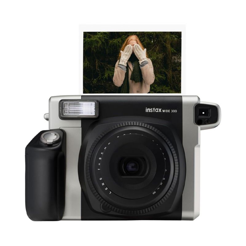 Fujifilm Instax Wide 300 Instant Film Camera (Black)