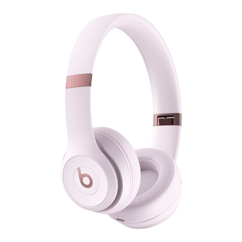 Beats Solo 4 - Wireless Bluetooth On-Ear Headphones - Cloud Pink