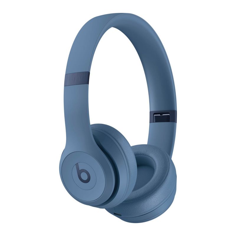 Beats Solo 4 - Wireless Bluetooth On-Ear Headphones - Slate Blue