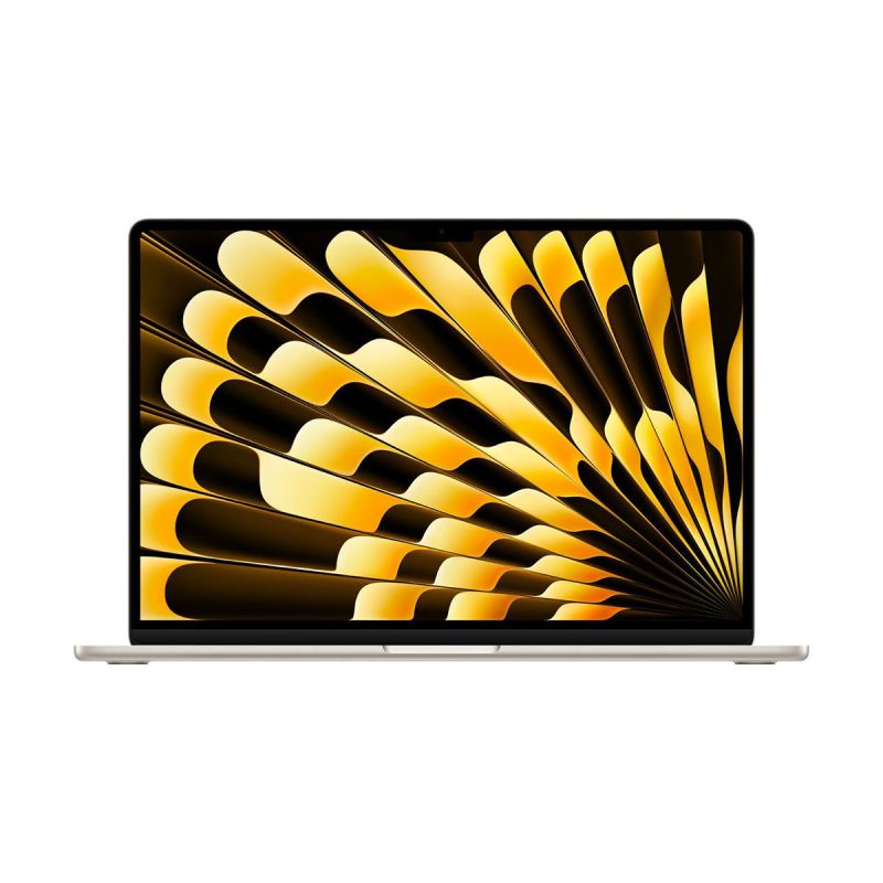 Apple - 15-inch MacBook Air M4 chip 256GB SSD 16GB Memory 10-Core CPU 10-Core GPU Built for Apple Intelligence - Starlight