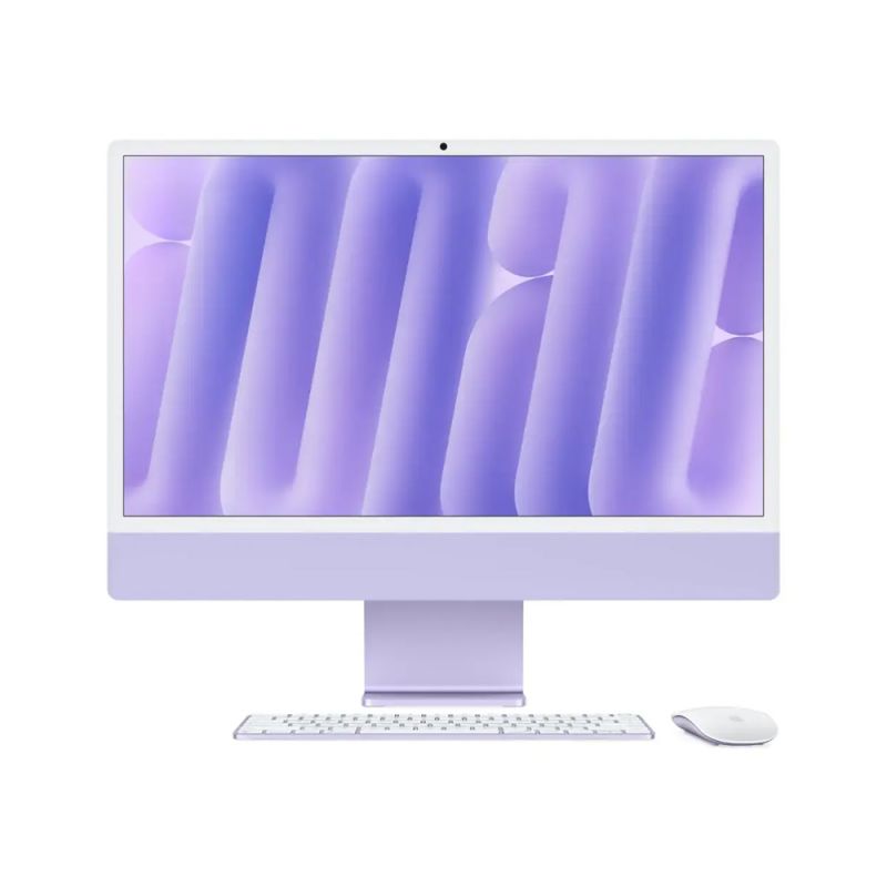 Apple - iMac 24-inch All-in-One 256GB SSD 16GB Memory - M4 chip - 10-Core CPU - 10-Core GPU Built for Apple Intelligence - (Latest Model)