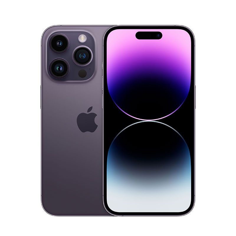 Apple - iPhone 14 Pro 5G 256GB 6.1 Inches Factory Unlocked - Deep Purple