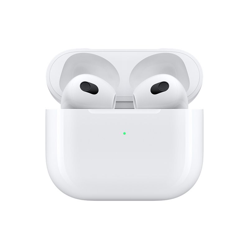 Apple 3rd Generation AirPods H1 headphone chip IPX4 Bluetooth 5.0 Amazing sound quality with Adaptive EQ