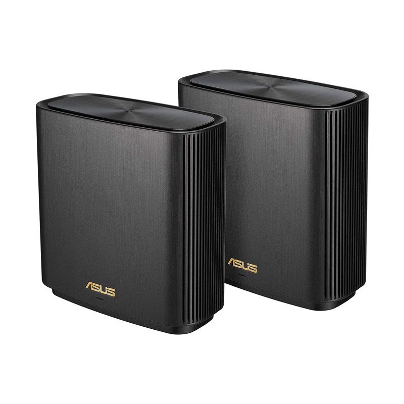 ASUS ZenWiFi AX6600 Tri-Band Mesh WiFi 6 System (XT8 2PK) - Whole Home Coverage up to 5500 sq.ft & 6+ rooms, AiMesh, Included Lifetime Internet Security, Easy Setup, 3 SSID, Parental Control