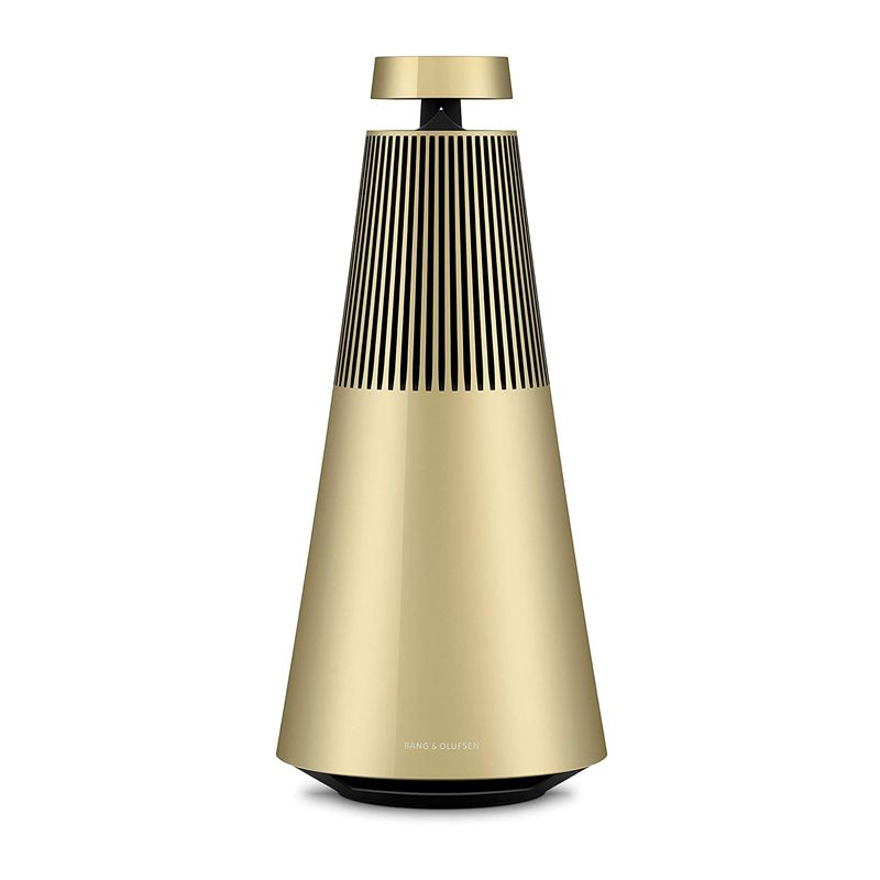 Bang & Olufsen Beosound 2 (3rd Generation) Multiroom Wi-Fi Speaker, Brass-Tone