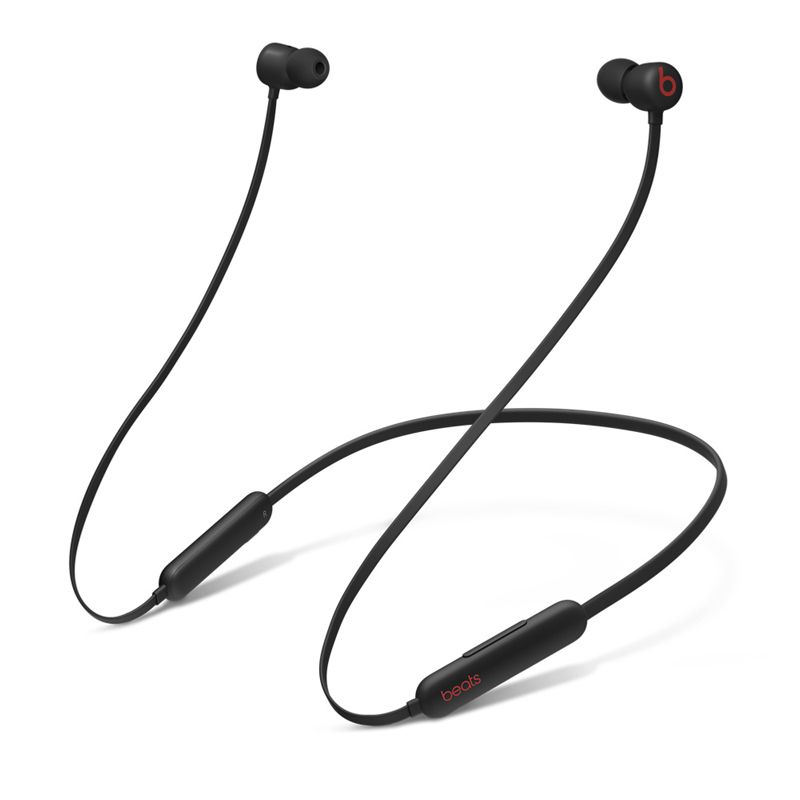 Beats Flex Wireless Earbuds – Apple W1 Headphone Chip, Magnetic Earphones, Class 1 Bluetooth, 12 Hours of Listening Time, Built-in Microphone - -Black