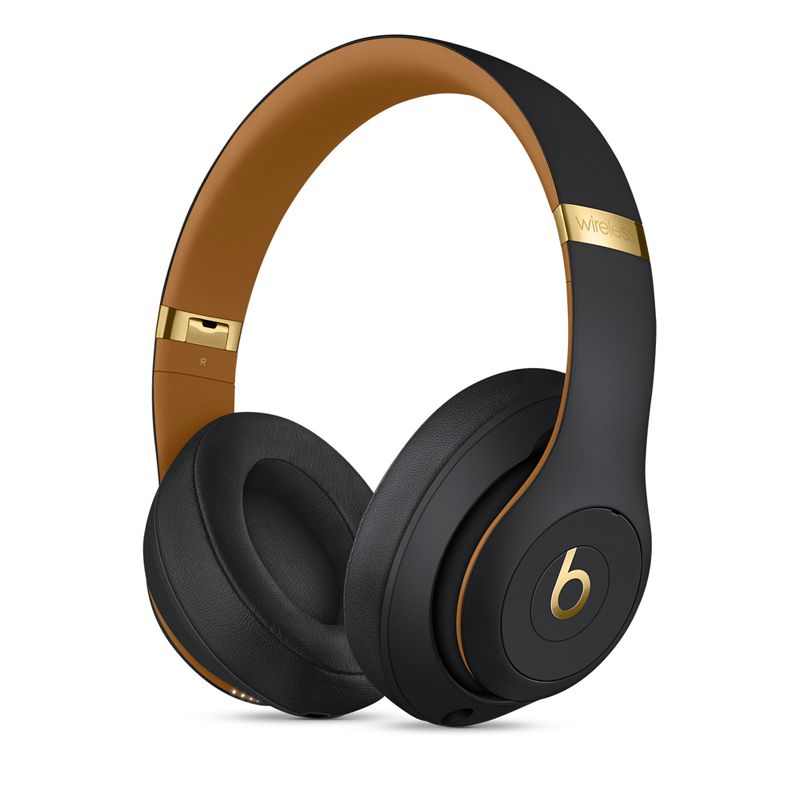 Beats Studio3 Wireless Noise Cancelling Over-Ear Headphones - Apple W1 Headphone Chip, Class 1 Bluetooth, 22 Hours of Listening Time, Built-in Microphone - -Midnight