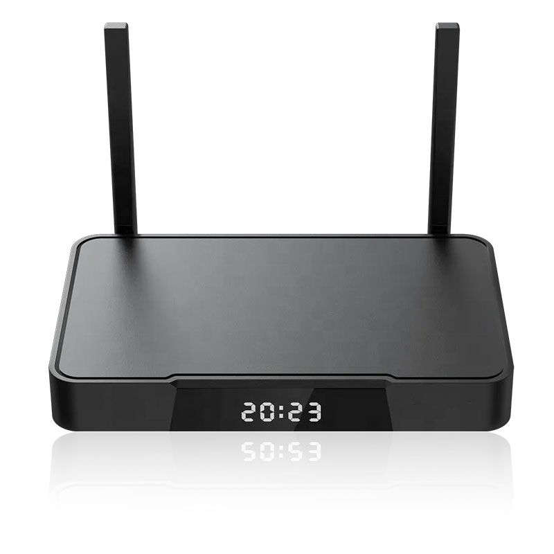 Skyline Prime Android Steaming Quad Core 4K TVBOX Dual Band Wi-Fi Smart Media Player - Space Gray