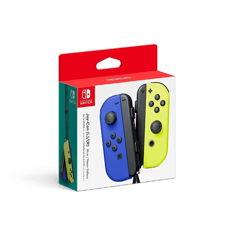 Nintendo Blue/ Neon Yellow Joy-Con (L-R) - Switch