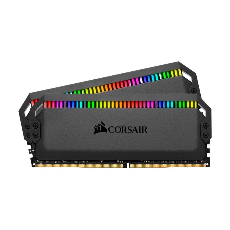 Corsair Dominator Platinum RGB 16GB (2x8GB) DDR4 3200 (PC4-25600) C16 1.35V Desktop Memory