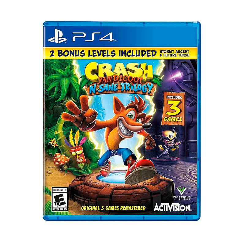 Crash Bandicoot N. Sane Trilogy Standard Edition - PlayStation 4