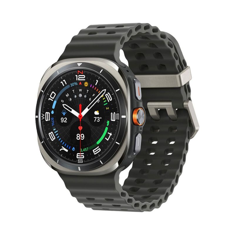 Samsung - Galaxy Watch Ultra 47mm LTE Titanium Smartwatch - Titanium Silver