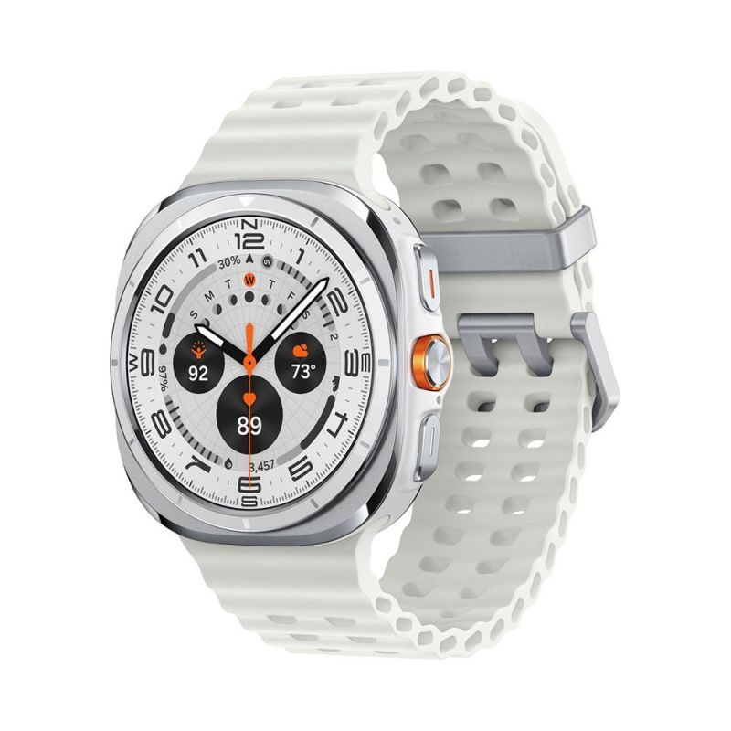 Samsung - Galaxy Watch Ultra 47mm LTE Titanium Smartwatch - Titanium White