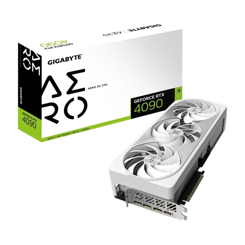 Gigabyte GeForce RTX 4090 Aero OC (24GB GDDR6X/PCI Express 4.0/2535MHz/21000MHz)