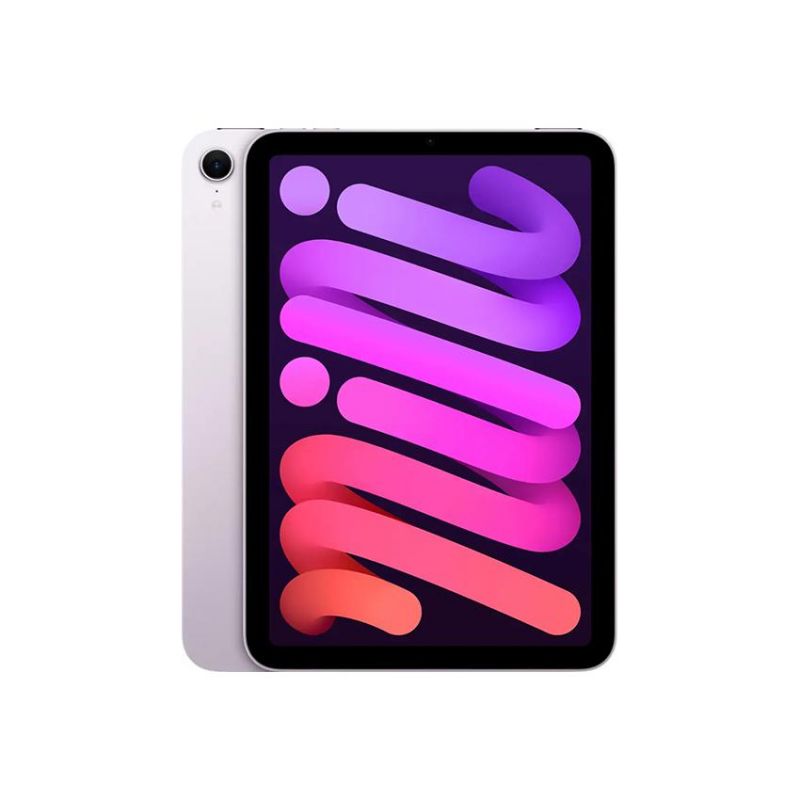 Apple - iPad mini 128GB Wi-Fi + Cellular (A17 Pro chip) - Built for Apple Intelligence - Purple