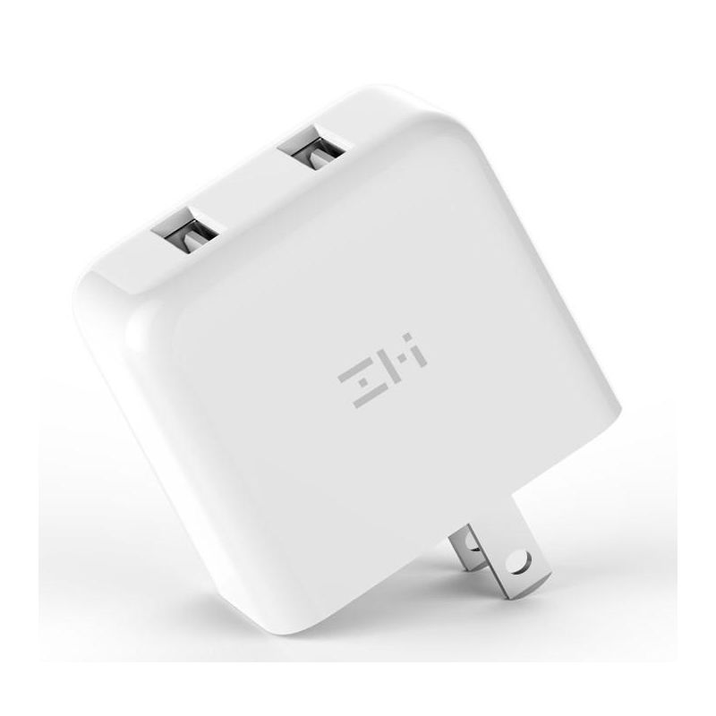PowerPlug V2 Dual USB Fast-Charge Wall Charger
