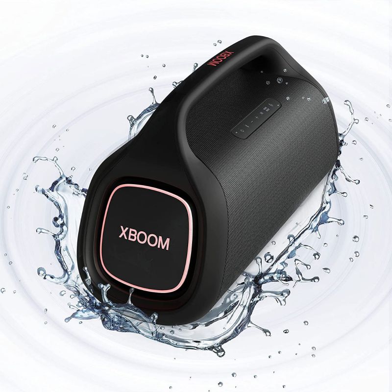 Buy LG XBOOM Go Portable Bluetooth Speaker XG9QBK - Stage Lighting and up to 24-Hour Battery, Black - Gzstuff