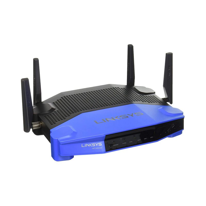 Linksys WRT1900ACS Open Source Dual-Band Gigabit WiFi Wireless Router ,Black