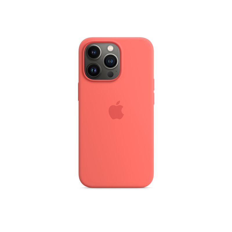 Apple iPhone 13 Pro Max Silicone Case with MagSafe-Pink Pomelo-6.7-Inch