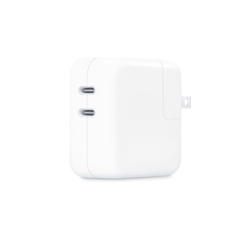 Apple - 35W Dual USB-C Port Power Adapter