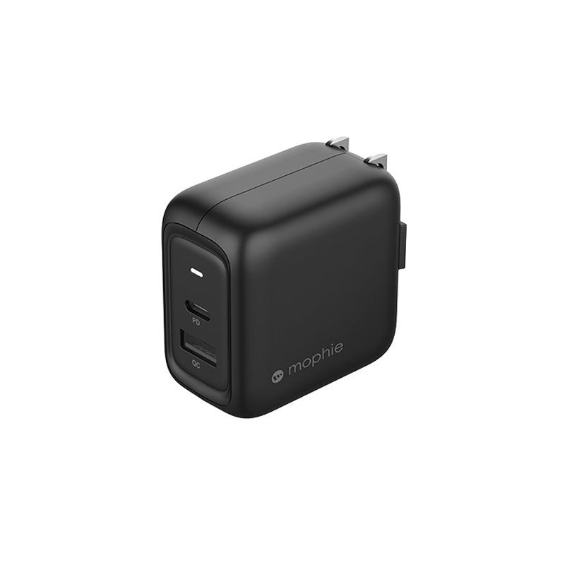 mophie PD65W GaN Fast Wall Charger (Apple Exclusive) for MacBook Air, iPhone, iPad 100-240V 50/60Hz 1.5A (Max)