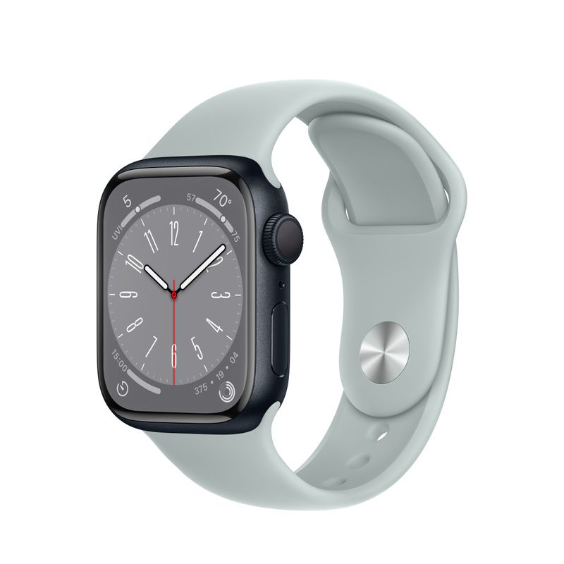 Apple Watch Series 8 - Midnight Aluminum Case with Sport Band