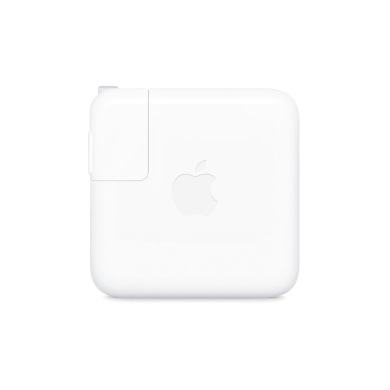 The 70W USB-C Power Adapter offers fast, efficient charging at home, in the office or on the go. It’s compatible with numerous USB-C devices and charging cables. Apple recommends pairing this power adapter with a 13-inch or 15-inch MacBook Air with M2 chi