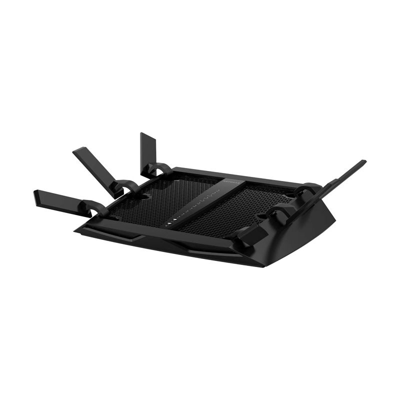 NETGEAR Nighthawk X6 Smart Wi-Fi Router (R8000) - AC3200 Tri-band Wireless Speed (Up to 3200 Mbps) | Up to 3500 Sq Ft Coverage & 50 Devices | 4 x 1G Ethernet and 2 USB ports