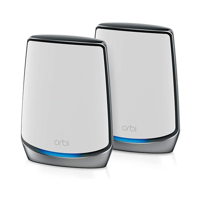 NETGEAR Orbi Whole Home Tri-band Mesh WiFi 6 System (RBK852) – Router with 1 Satellite Extender | Coverage up to 5,000 sq. ft. and 100+ Devices | AX6000 (Up to 6Gbps)