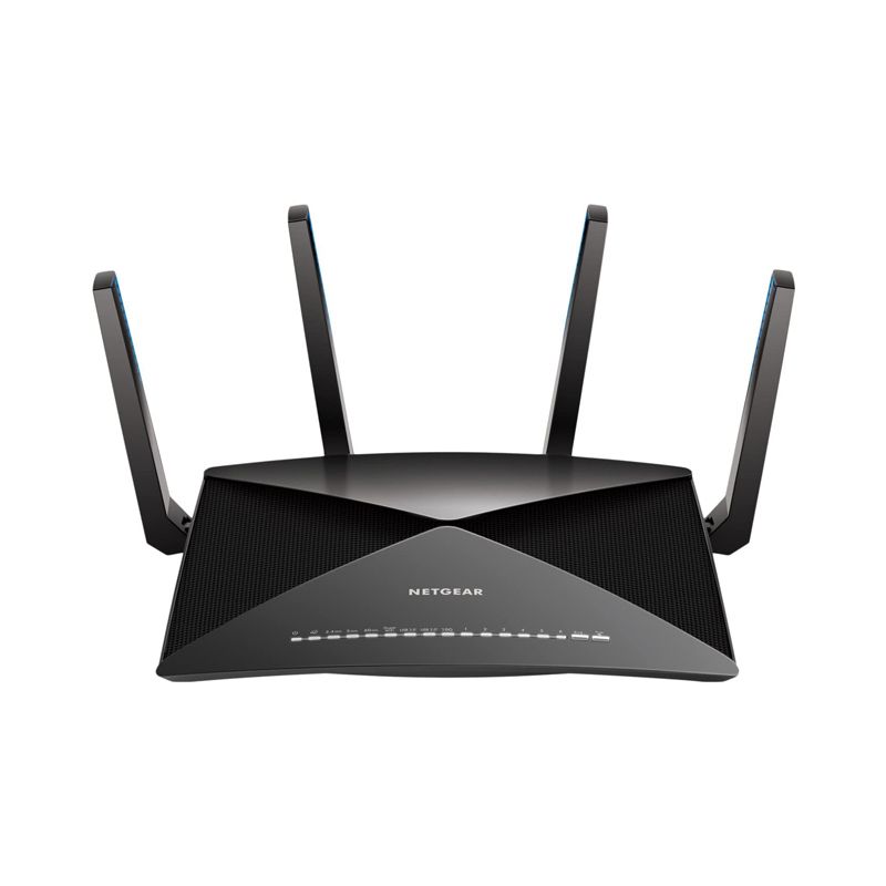 NETGEAR Nighthawk X10 AD7200 802.11ac/ad Quad-Stream WiFi Router, 1.7GHz Quad-core Processor, Plex Media Server, Compatible with Amazon Alexa (R9000)