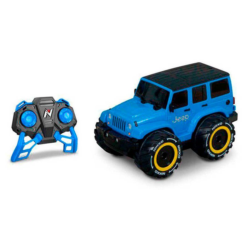 Nikko Jeep wrangler nano VaporizR - 2.4 GHz 8.5KM/H Remote Control Range 40M Multi-Player Maximum 10