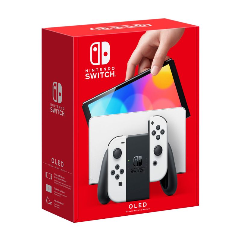 Nintendo Switch™ – OLED Model w/ White Joy-Con™ - White- China XG