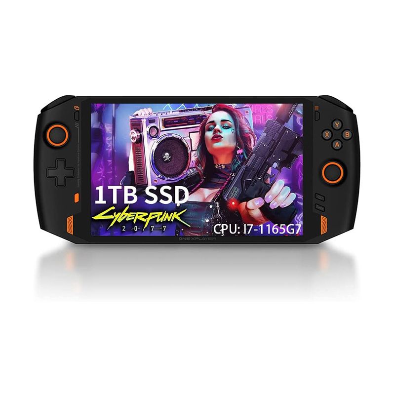 OneXPlayer Handheld PC Video Game Console Windows 10 Intel 11th Generation Tiger Lake i7-1165G7 8.4 Inches 2560x1600 Mini Pocket Ultrabook UMPC Tablet PC 16GB RAM 1TB Nvme SSD