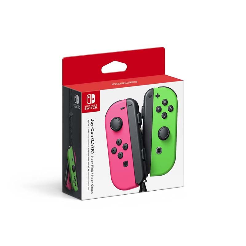 Nintendo Joy-Con (L/R) - Neon Pink / Neon Green