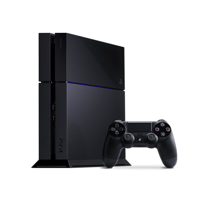 Second-Hand: PlayStation 4 500GB Game Console, Built-in Games with Unlocked Version, Could be Upgrade a Hard Drive - Black [Old Model]