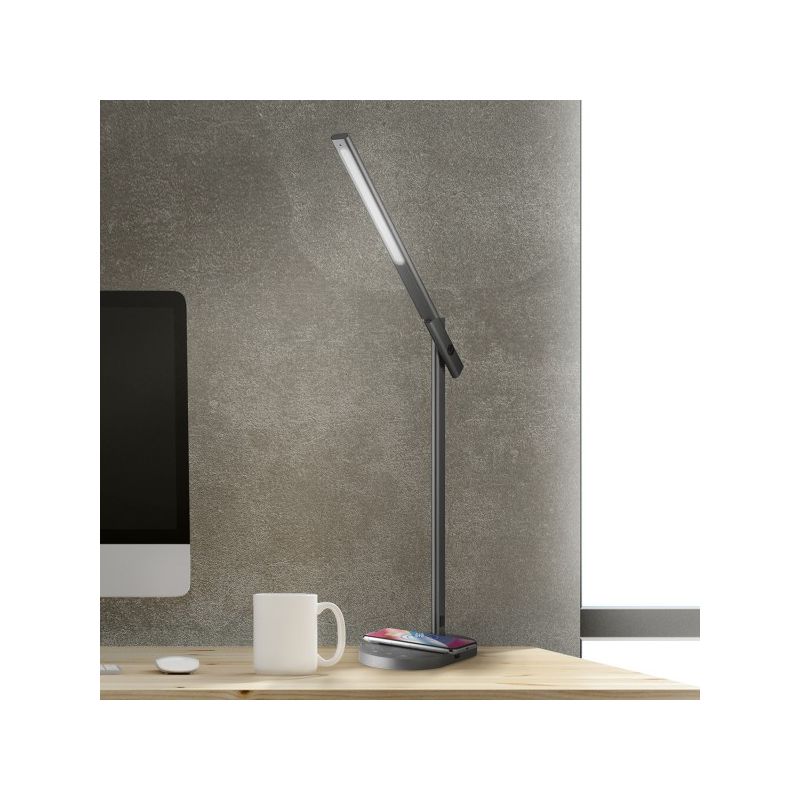 MOMAX Q.Led Desk lamp with wireless charging base (10W)