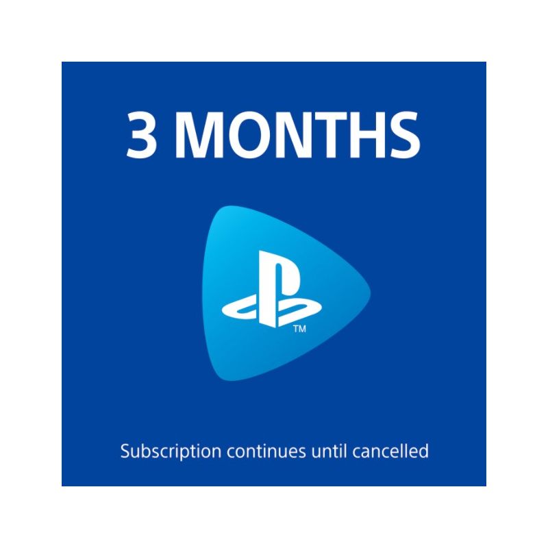 PlayStation Plus 3-Month Subscription Hong Kong Server