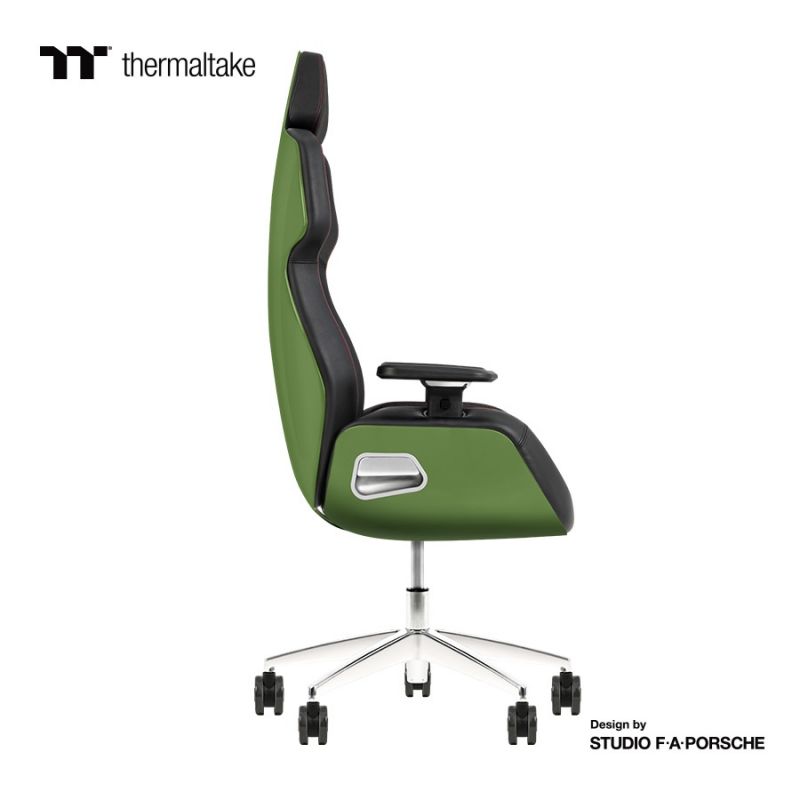 Thermaltake ARGENT E700 Real Leather Gaming Chair (Storm Black) Design by Studio F. A. Porsche