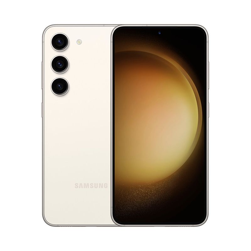 SAMSUNG Galaxy S23 Cell Phone 256GB 6.1 Inches, Factory Unlocked Android Smartphone, 50MP Camera, Night Mode, Long Battery Life, 2023 Latest Model - Cream