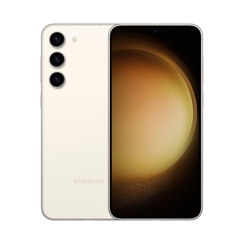 SAMSUNG Galaxy S23+ Cell Phone, 256GB 6.6 Inches, Factory Unlocked Android Smartphone, 50MP Camera, Night Mode, 2023 Latest Model - Cream