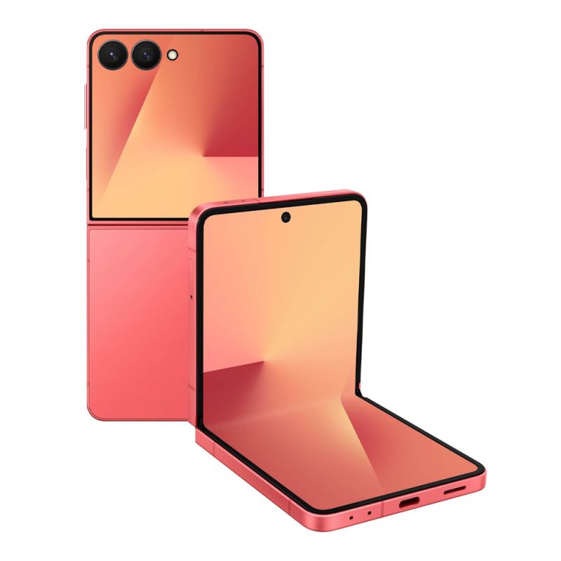 Samsung - Galaxy Z Flip7 - 256GB - Factory Unlocked - CoralRed