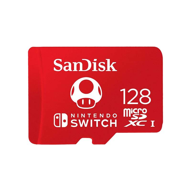 SanDisk 128GB MicroSDXC Card, Licensed for Nintendo Switch - SDSQXAO-128G-GNCZN