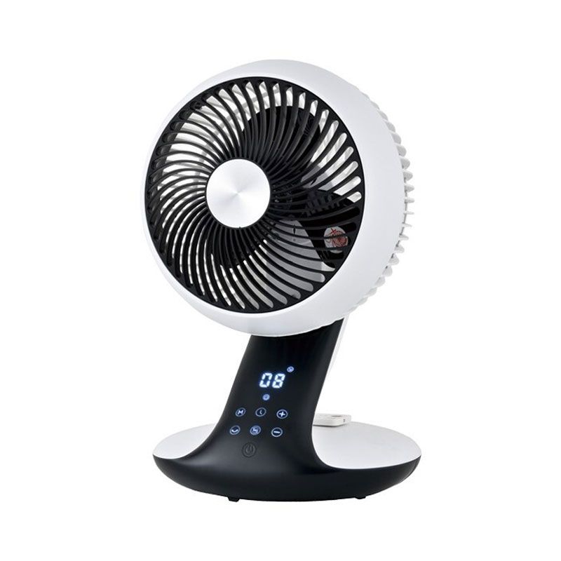 Sezze YK-688W DC Variable Frequency Motor Air Circulating Fan 3D Touch Control Panel, Remote 220V 50Hz 22W - 2022 White